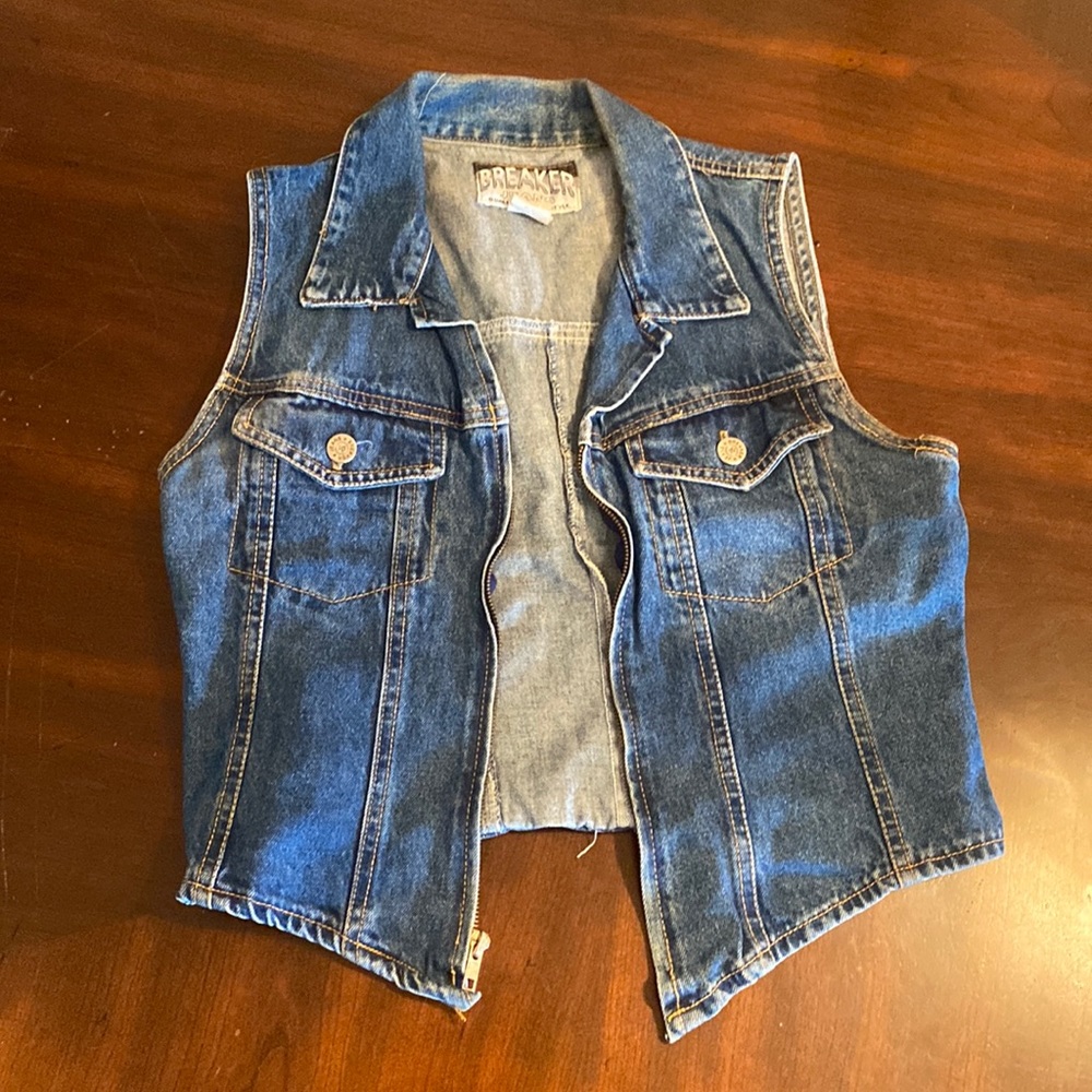 Denim vest
